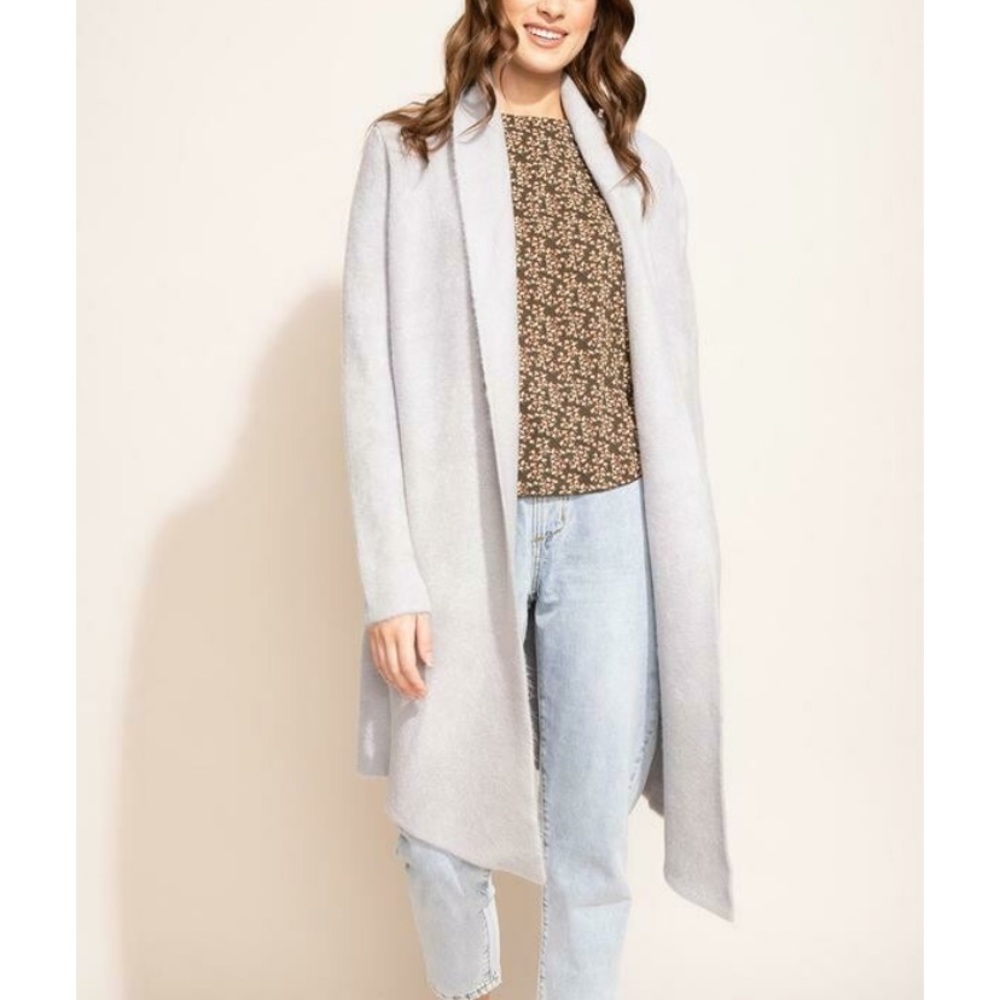 Cardi-coat *viral* OG coatigan/car coat/sweater coat PINK MARTINI